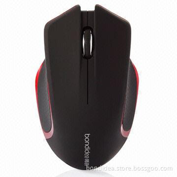 IR wireless mouse with ergonomic design